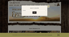 Desktop Screenshot of epicarmoury.com